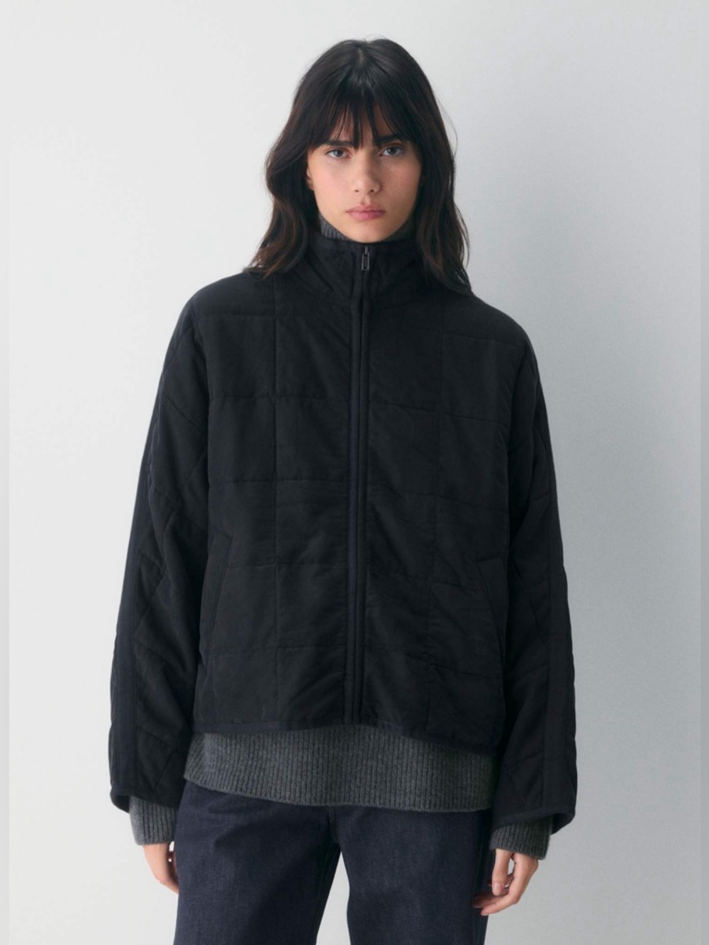 Aritzia Little Moon Remote Jacket Black - Size Medium
